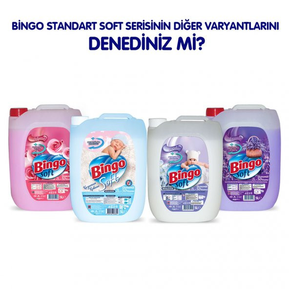 Bingo Soft Standart Yumuşatıcı 5 lt Lovely - 4