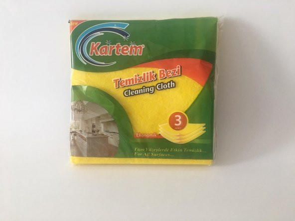 KARTEM TEMİZLİK BEZİ 3 ADET - 2