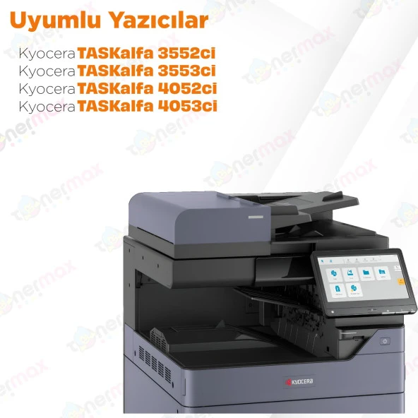 Kyocera TASKalfa 4052ci Muadil Toner Set / TK-8525 - 3