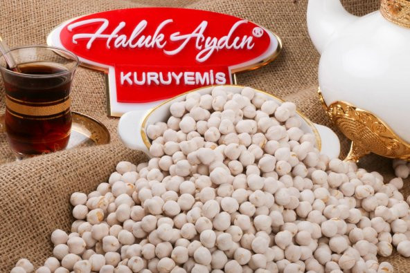 Haluk Aydın Kuruyemiş Beyaz Nohut Leblebi 1 KG - Resim 2