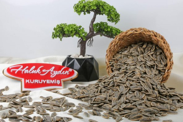 Haluk Aydın Kuruyemiş Yerli Tuzlu Siyah Ay Çekirdeği 1 KG - 2