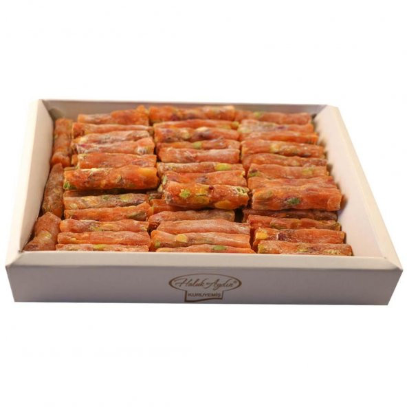 Haluk Aydın Kuruyemiş Portakallı Antep Fıstıklı Fitil Lokum 800 G - 2