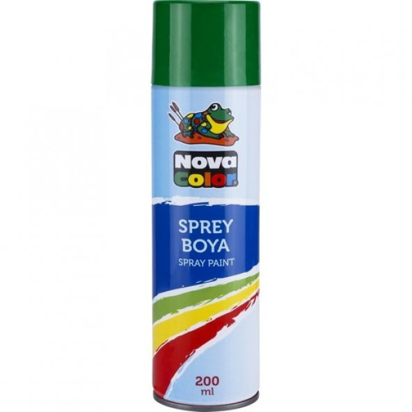 NOVA COLOR SPREY BOYA 200 ML YEŞİL