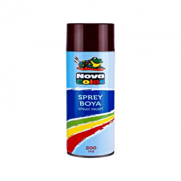 NOVA COLOR SPREY BOYA 200 ML KAHVERENGİ