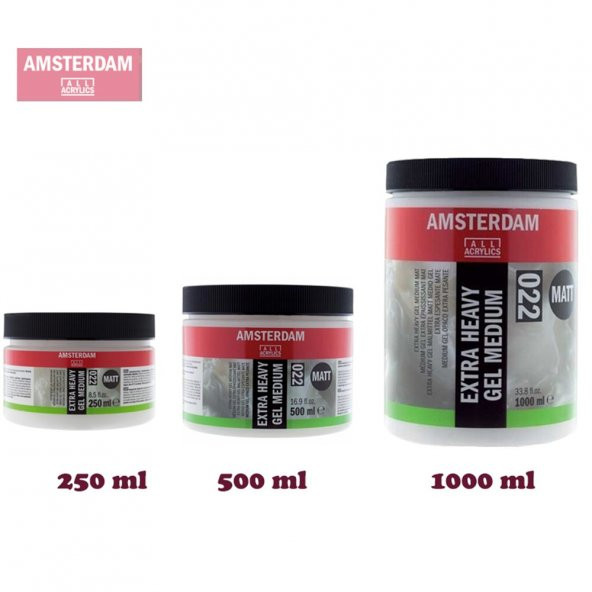 Royal Talens : Amsterdam : Extra Heavy Gel Medium : Matt : 022