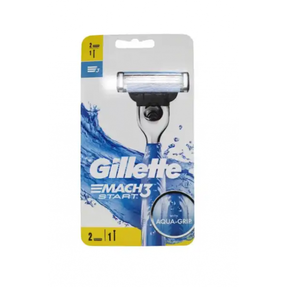 Gillette Mach3 Start Aqua-grip 2 Up Tıraş Makinesi 7702018462360
