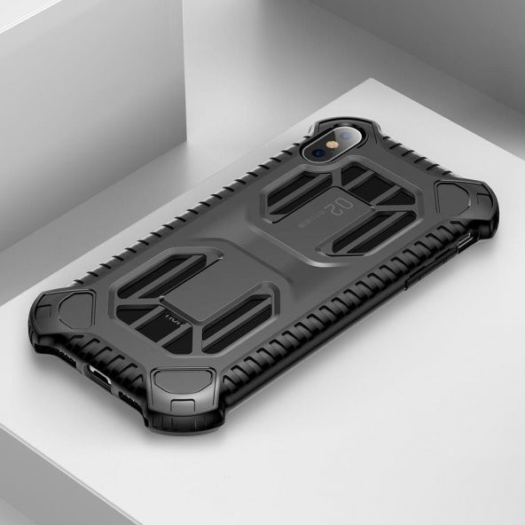 iPhone X/XS 5.8 Baseus Cold Front Isı Dağılımlı Kılıf - 6