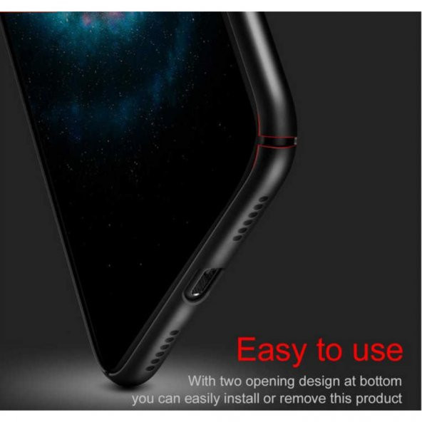 iPhone X/XS 5.8 Orijinal Baseus Thin Back Ultra İnce Mat Kılıf - 3