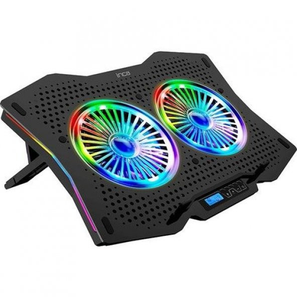 INCA INC-607 ARRAXLI NOTEBOOK SOĞUTUCU,2 RGB FAN