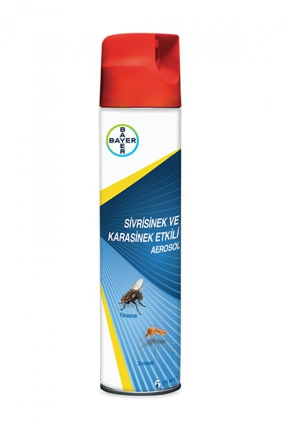 Bayer Sineksavar Karasinek-Sivrisinek Öldürücü Aerosol 275 Ml