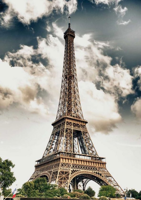 Ks Games 1000 Parça Eyfel Kulesi - Eiffel Towers Paris Puzzle