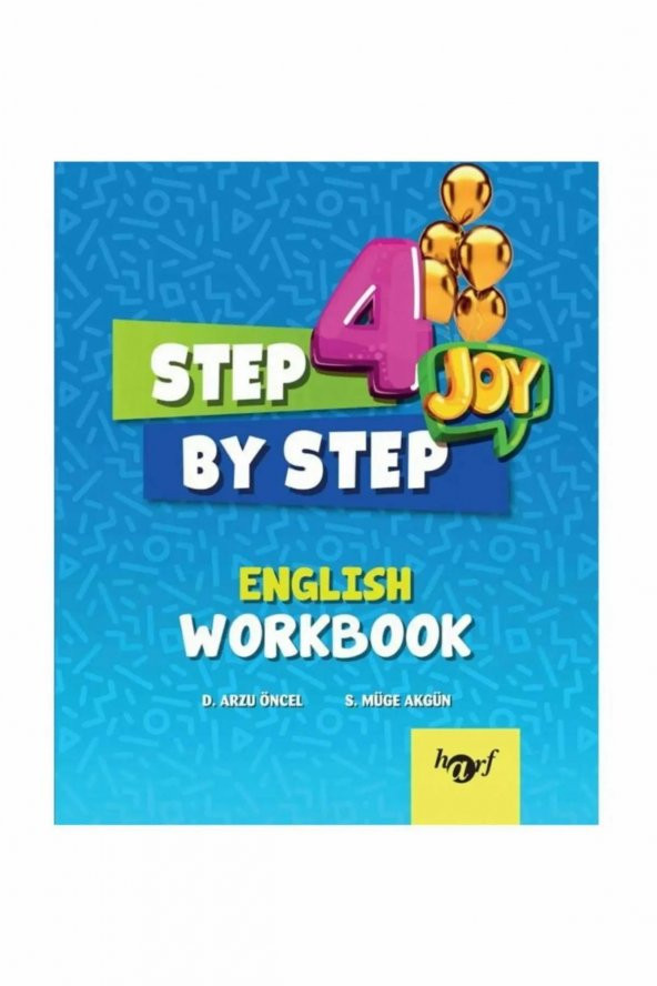 Step By Step Joy 4.sınıf English Workbook