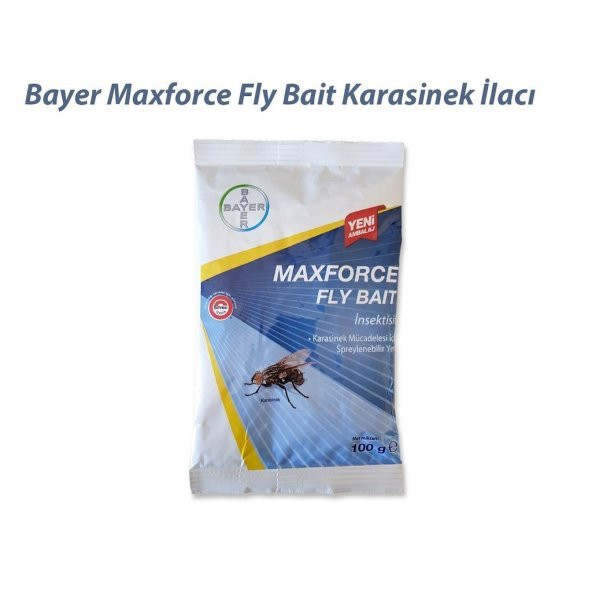 Bayer Maxforce Fly Bait WG Granül Karasinek İlacı [Karasinekle Mücadelede Kesin Sonuç]