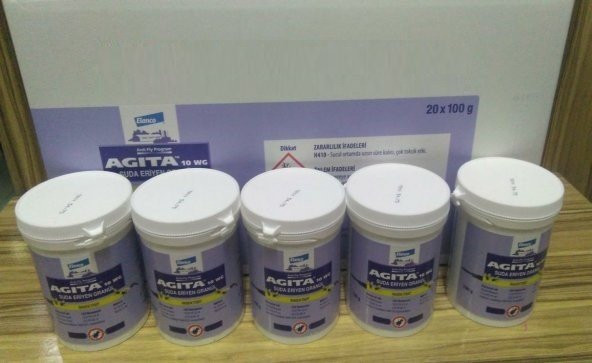 2 Kutu Agita 10 WG Granül Kara Sinek İlacı 100 Gr (Toplam 200 Gr) - 3