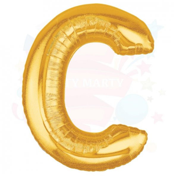 Nedi Balon Folyo 40 Harf Altın C 02127 ürün görseli 1