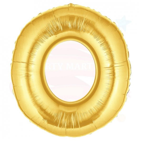 Nedi Balon Folyo 40 Harf Altın O 02138 ürün görseli 1