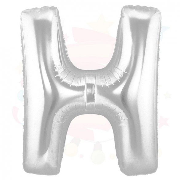 Nedi Balon Folyo 40 Harf Gümüş H 01822 ürün görseli 1