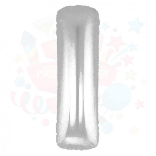 Nedi Balon Folyo 40 Harf Gümüş I 00850 ürün görseli 1