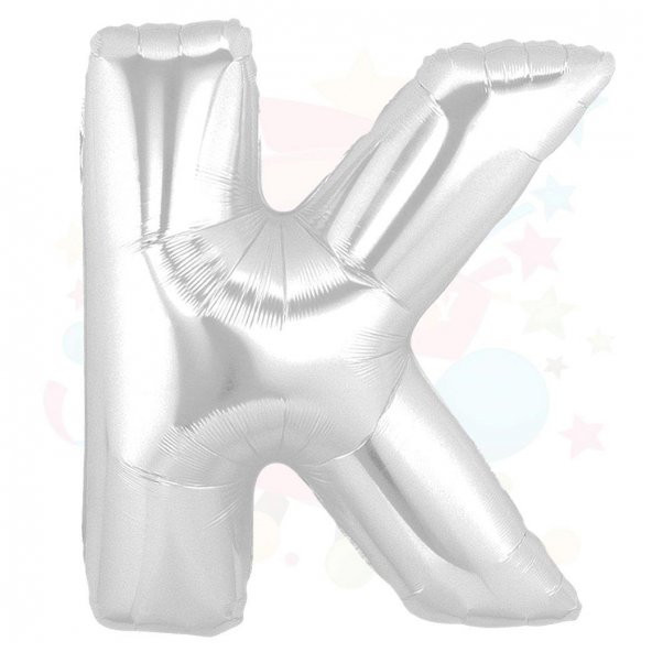 Nedi Balon Folyo 40 Harf Gümüş K 01824