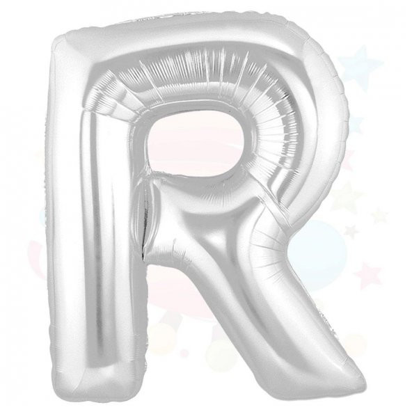 Nedi Balon Folyo 40 Harf Gümüş R 00854 ürün görseli 1