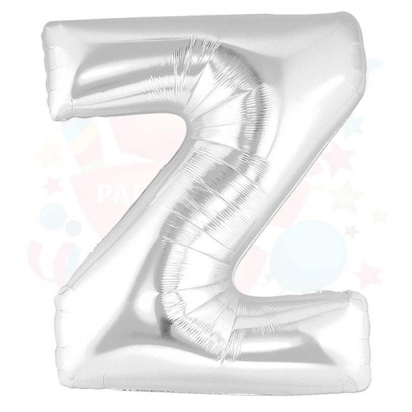 Nedi Balon Folyo 40 Harf Gümüş Z 01364 ürün görseli 1