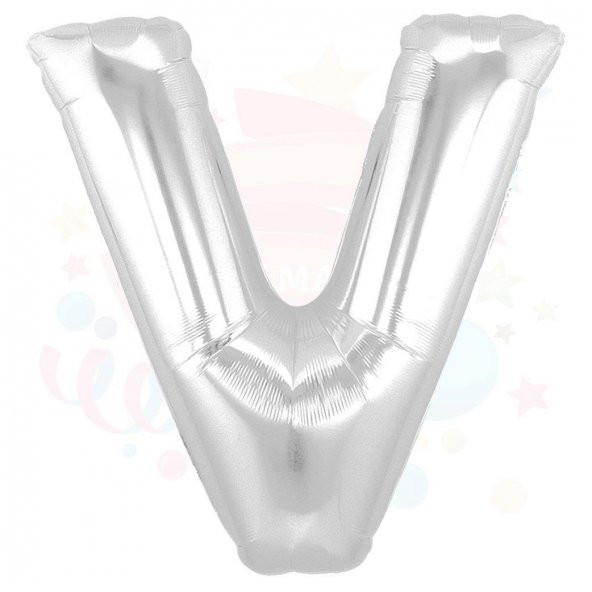 Nedi Balon Folyo 40 Harf Gümüş V 01363 ürün görseli 1