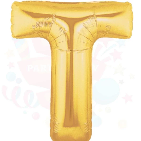 Nedi Balon Folyo 40 Harf Altın T 02143 - 3