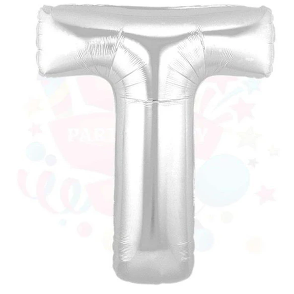 Nedi Balon Folyo 40 Harf Gümüş T 01361 - Resim 3