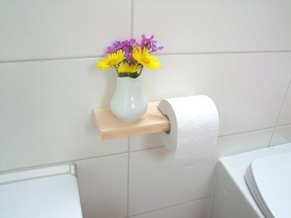 Tuvalet Kağıdı Tutucusu Dekoratif Zanaat Raflı Kağıtlık