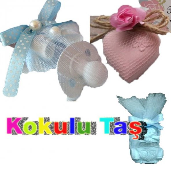 Bebek Mevlüt Şekeri Çocuk Süsü Hediyelik Kokulu Taş Seçenekli - 2