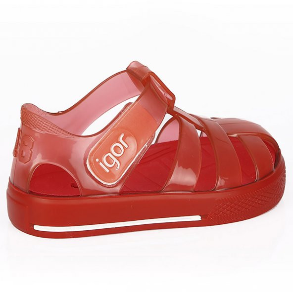 IGOR Star Brillo Plaj Kız/Erkek Çocuk Sandalet S10245 Kırmızı - 3