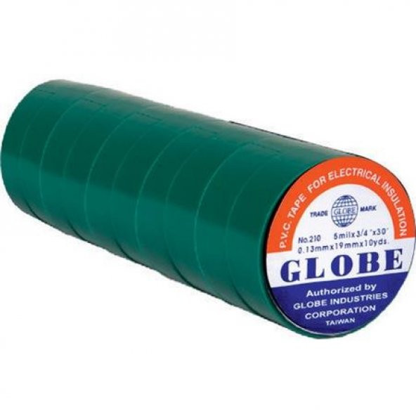 Globe Bant 19mm 10lu Paket Yeşil Orjinal