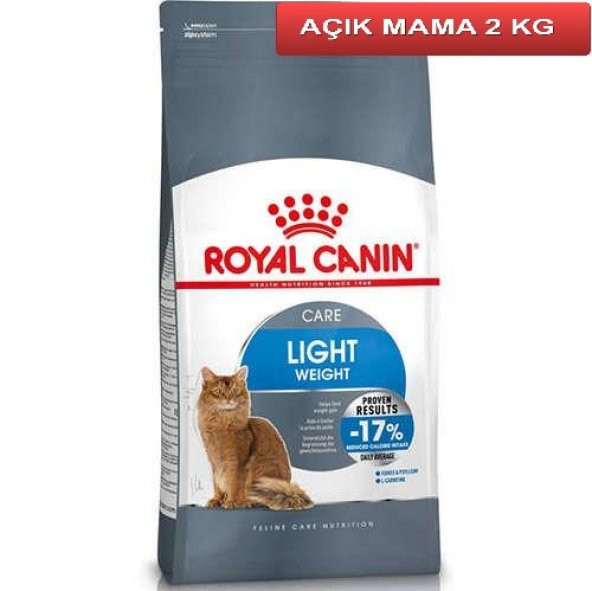 Royal Canin Light Kedi Maması 2 Kg AÇIK