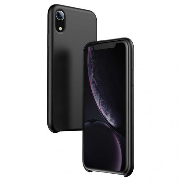 iPhone XR 6.1 Baseus Lsr Back Case İçi Kadife Kılıf - 4