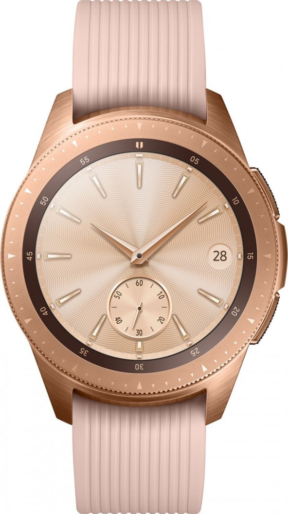 Samsung Galaxy Watch (42mm) (Android ve iPhone Uyumlu) Pembe/Altın - SM-R810NZDATUR (Samsung Türkiye - 5