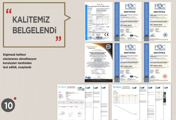 Digi Mask Aile Seti Yetişkin ve Çocuk Maskesi - 4