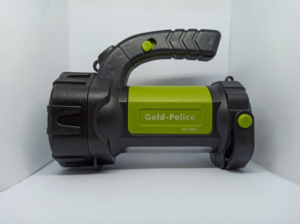 Gold Police GP-680 Şarjlı El Feneri - 3