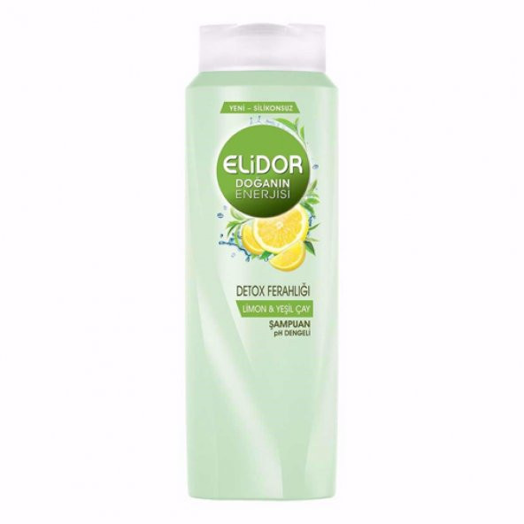 Elidor Şampuan 500 ml Detox Limon & Yeşil Çay Ph Dengeli