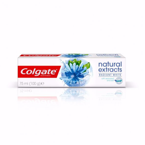 Colgate Natural Extracts Deniz Yosunu Tuzu Beyazlatıcı Diş Macunu 75 ml
