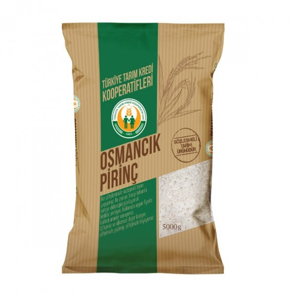 Tarım Kredi Osmancık Pirinç 5 Kg Pvc
