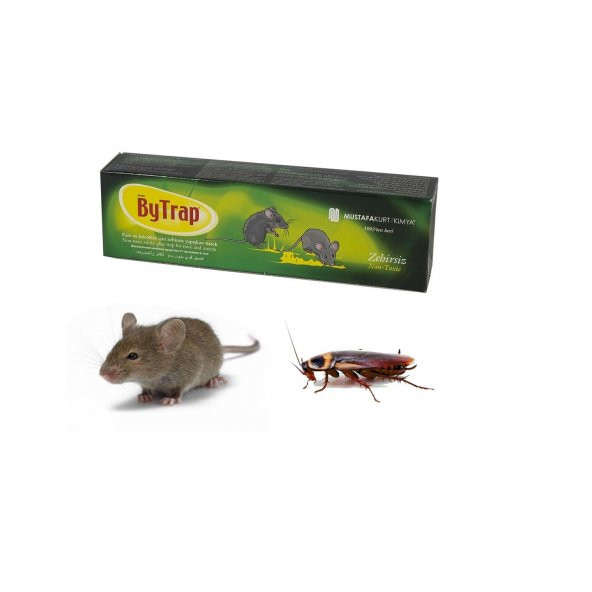 Bytrap Zehirsiz Fare Sıçan Hamam Böceği Yapışkanı 1 Adet