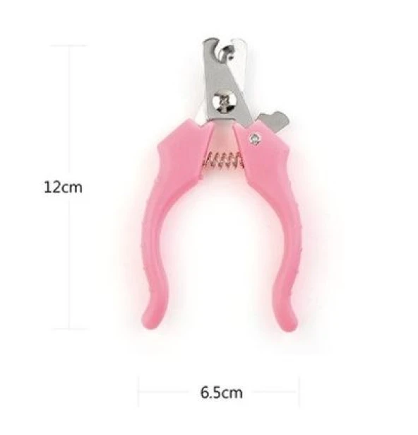 Evcil Hayvan Tırnak Makası Kedi Köpek Tırnak Makası MAVİ-PEMBE - 3
