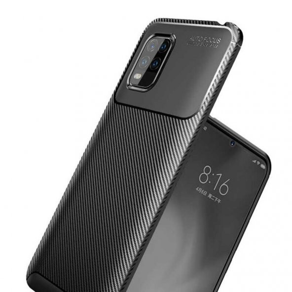 Xiaomi Mi 10 Lite Elde Kaymayan Kamera Korumalı Silikon Kılıf - 2