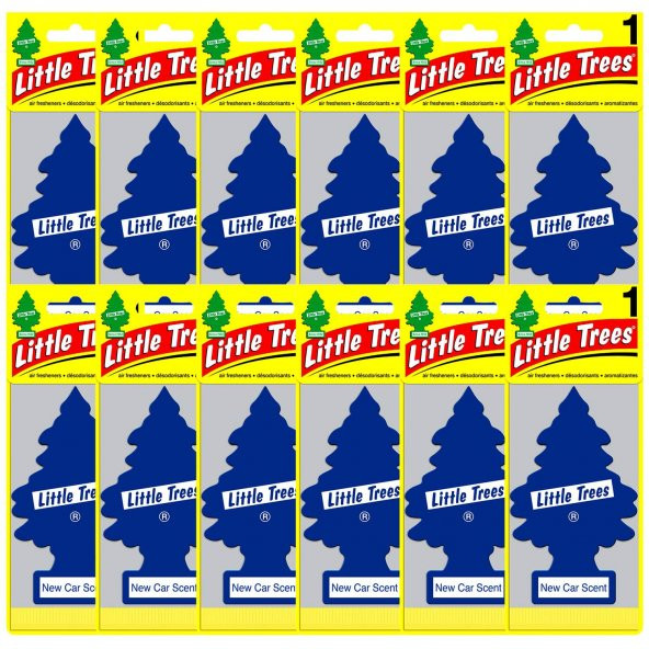 Little Trees New Car Scent Asma Oto Kokusu 12 Adet