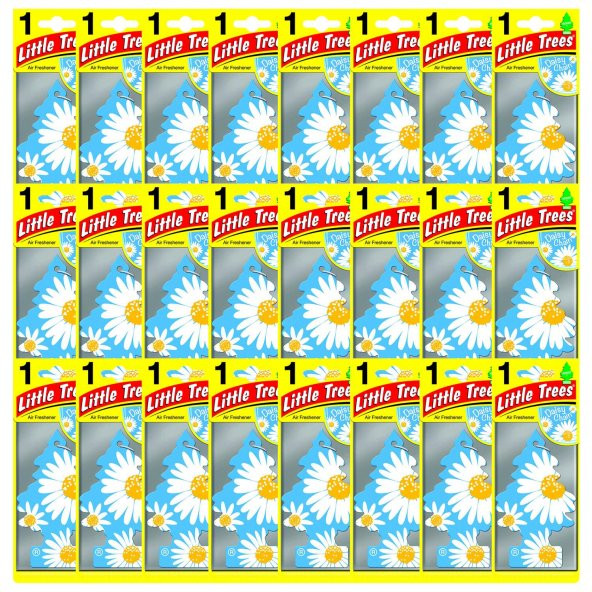 Little Trees Daisy Chain Papatya Aromalı Oto Kokusu 24 Adet