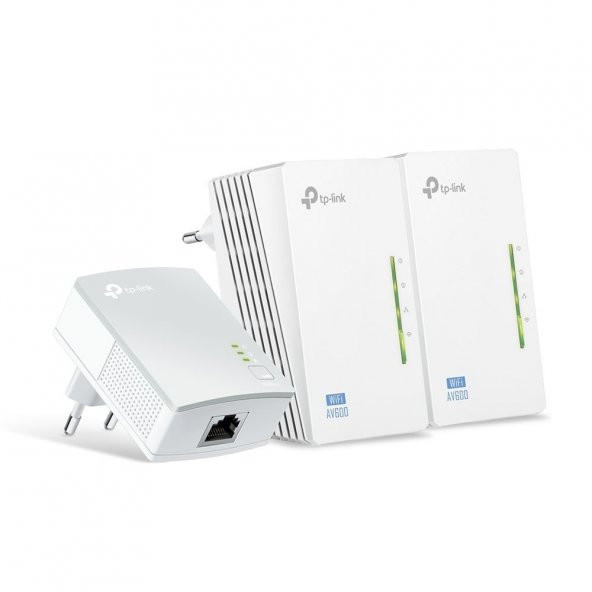 TP-LINK TL-WPA4220T AV600 POWERLINE ÜÇLÜ KİT.MENZİ - 6