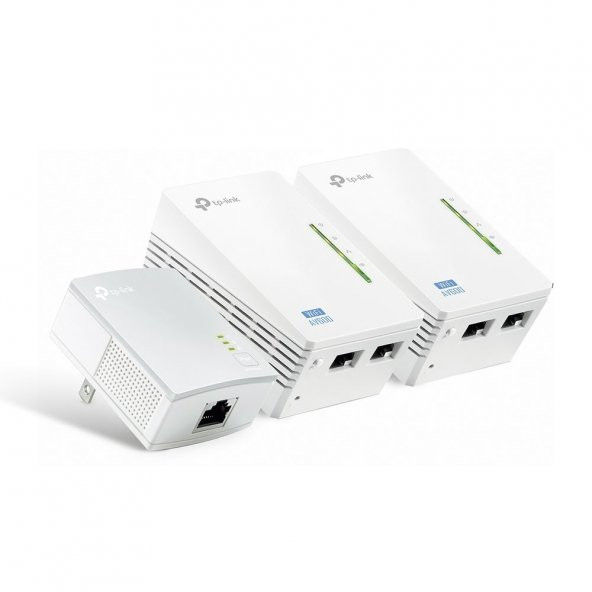 TP-LINK TL-WPA4220T AV600 POWERLINE ÜÇLÜ KİT.MENZİ - 2