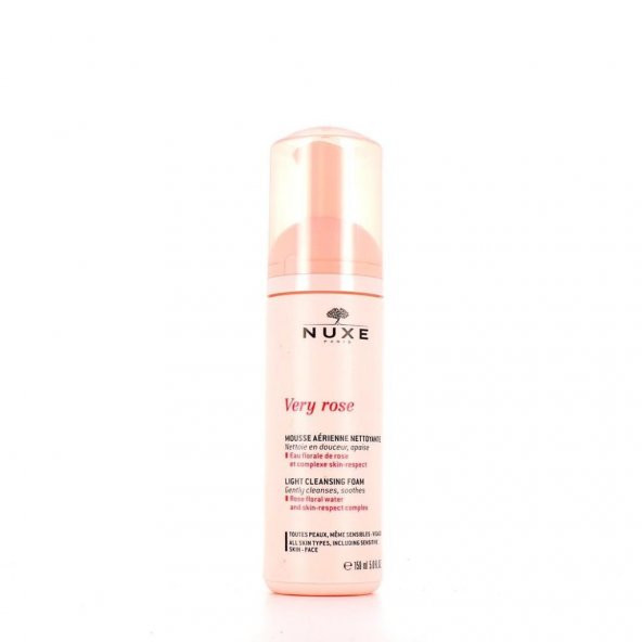 Nuxe Very Rose Temizleme Köpüğü 150 ml