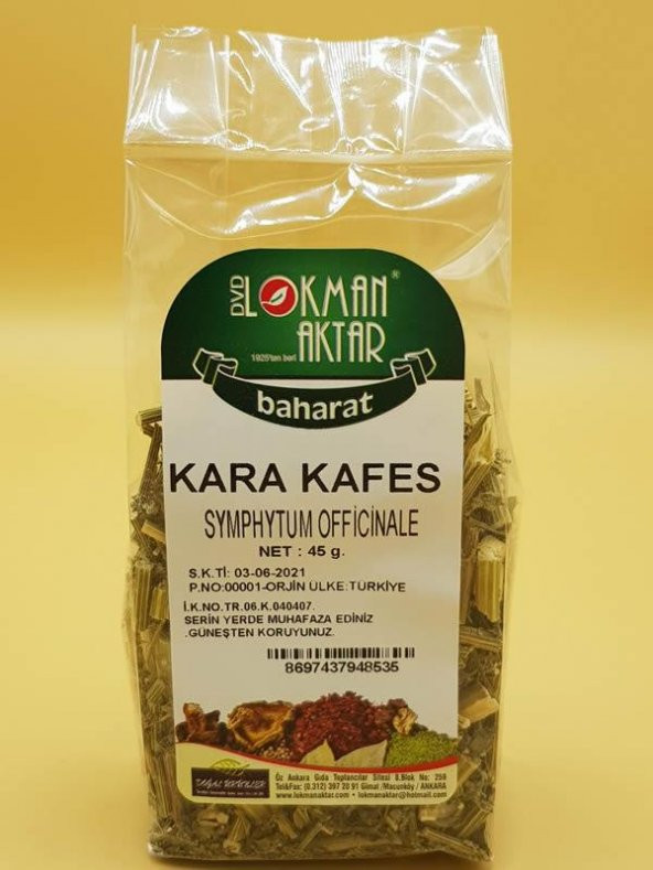 Lokman Aktar Kara Kafes 45 gr