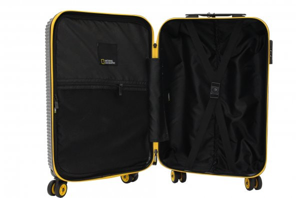 Ççs N2001-1 National Geographic Abs Büyük Boy Valiz, Bavul, 8 Tekerlekli - 8
